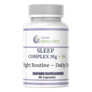 Sleep Complex Mg+B6 (1 Bottle x 60 Capsules)