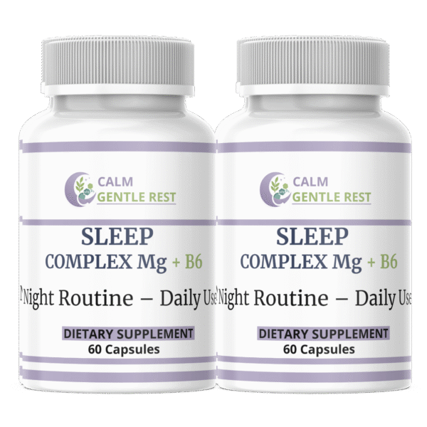 Sleep Complex Mg+B6 (2 Bottles x 60 Capsules)